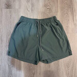 Green Athletic Shorts Size Large